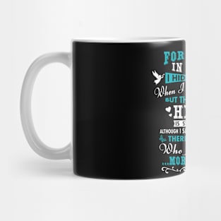 For My Son in Heaven I Hide My Tears Mug